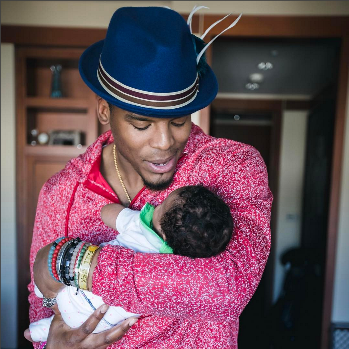 Cam Newton Finally Reveals The Name Of His Baby Daughter
